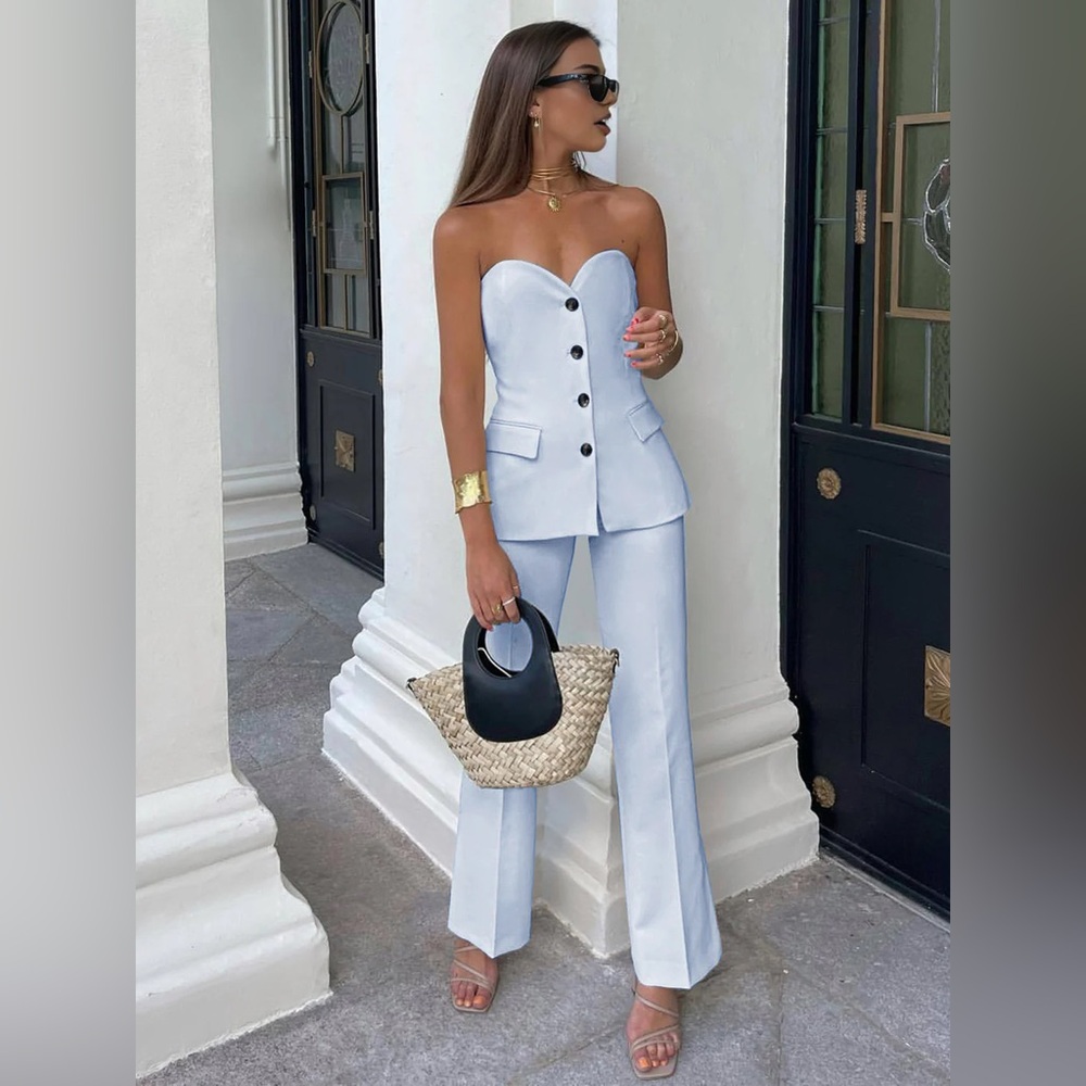 Cream two piece set